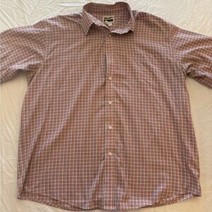 Men's Red Checkered Shirt